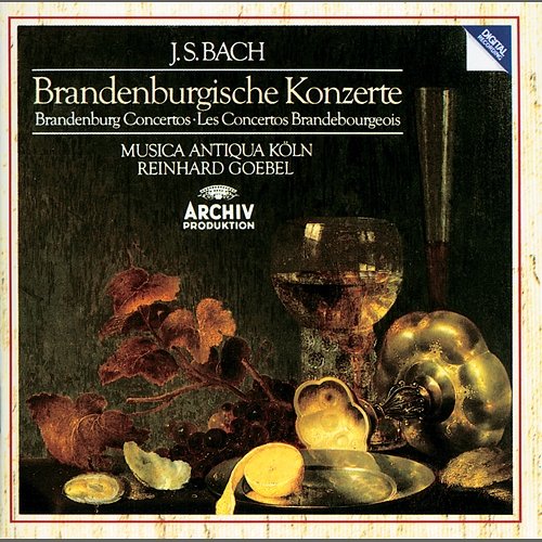 Bach, J.S.: Brandenburg Concertos Musica Antiqua Köln, Reinhard Goebel