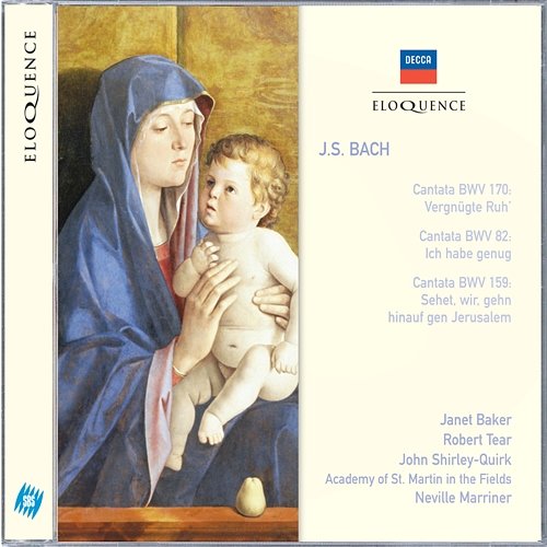 Bach, J.S,: Cantatas Nos.170, 82 & 159 Janet Baker, John Shirley-Quirk, Academy of St Martin in the Fields, Sir Neville Marriner