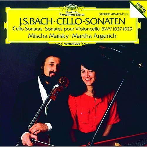 Bach, J.S.: Cello Sonatas BWV 1027-1029 Mischa Maisky, Martha Argerich