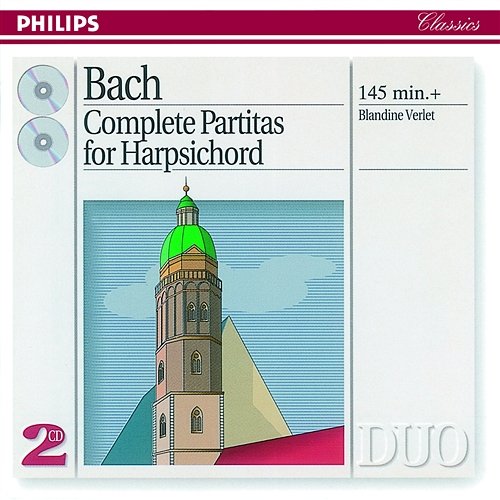 J.S. Bach: Partita (French Overture) for Harpsichord in B minor, BWV 831 - 6. Bourrée I-II Blandine Verlet
