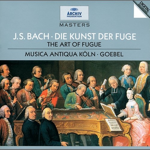 Bach, J.S.: Die Kunst der Fuge BWV 1080 Musica Antiqua Köln, Reinhard Goebel