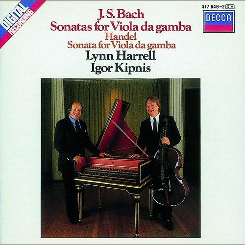 J.S. Bach: Sonata for Viola da Gamba and Harpsichord No.1 in G, BWV 1027 - 2. Allegro ma non tanto Lynn Harrell, Igor Kipnis