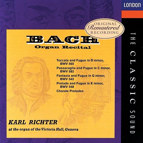 Bach, J.S.: Organ Recital Karl Richter