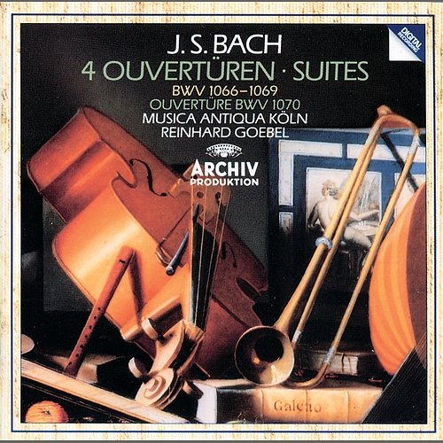 Bach, J.S.: Overtures and Suites Musica Antiqua Köln, Reinhard Goebel