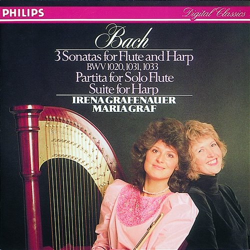 Bach, J.S.: Sonatas & Partitas for flute & harp Irena Grafenauer, Maria Graf, David Geringas