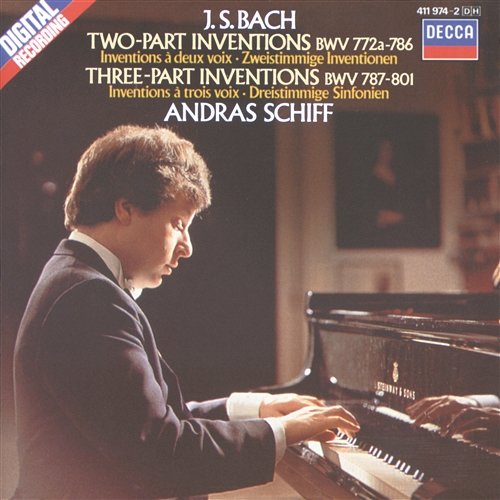 Bach, J.S.: Two and Three Part Inventions András Schiff