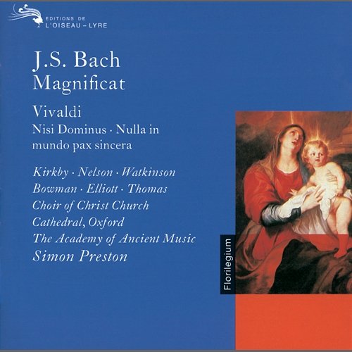 J.S. Bach: Magnificat In E-Flat Major, BWV 243a - 2. Et exultavit spiritus meus Emma Kirkby, Academy of Ancient Music, Simon Preston