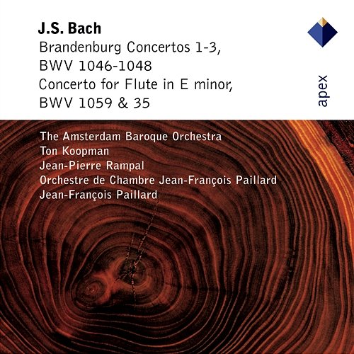 Bach, JS : Brandenburg Concertos Nos 1 - 3 & Flute Concerto Ton Koopman & Amsterdam Baroque Orchestra