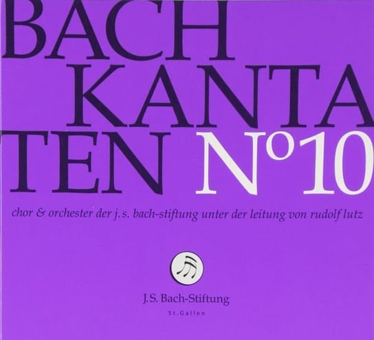 Bach-Kantaten-Edition der Bach-Stiftung St.Gallen - CD 10 Bach Jan Sebastian