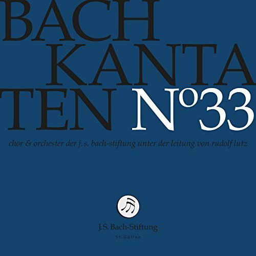 Bach-Kantaten-Edition der Bach-Stiftung St.Gallen-CD 33 Bach Jan Sebastian