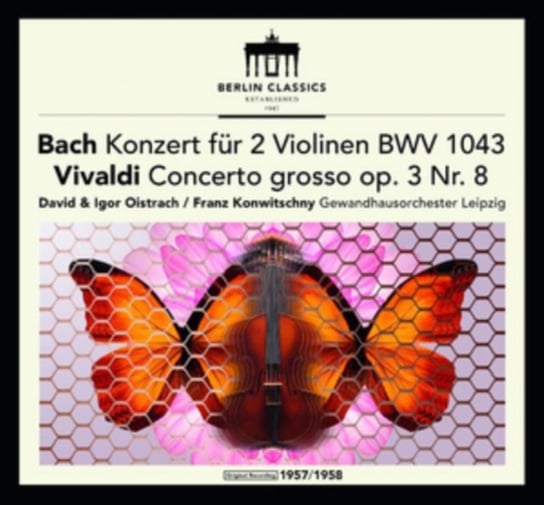 Bach: Konzert Fur 2 Violinen, BWV 1043, płyta winylowa Berlin Classics