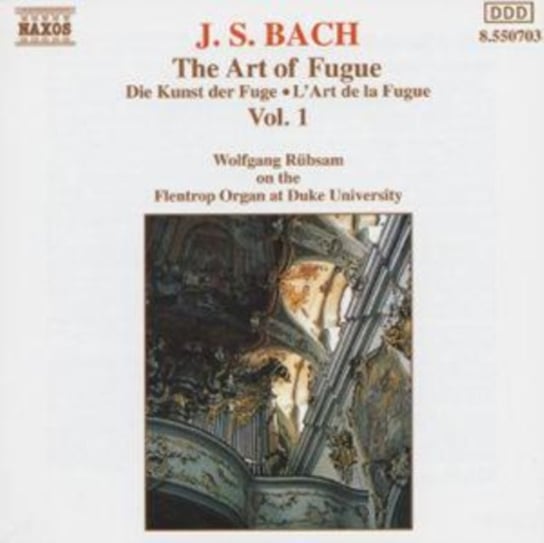 Bach: Kunst Der Fuge. Volume 1 Rubsam Wolfgang