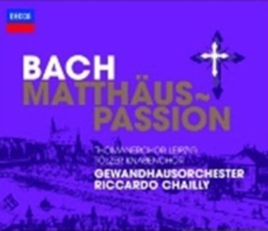 Bach Matthaus Passion Chailly Chailly Riccardo