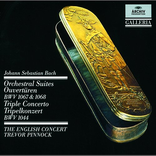 Bach: Orchestral Suites (Overtures) BWV 1067 & 1068 / Triple Concerto Simon Standage, Lisa Beznosiuk, The English Concert, Trevor Pinnock