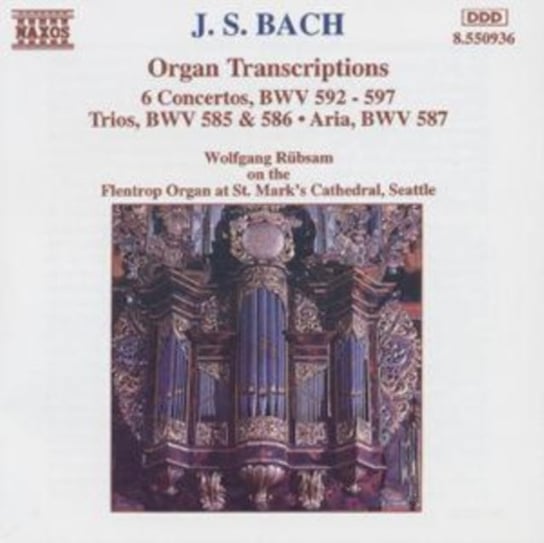 Bach: Organ Transcriptions Rubsam Wolfgang