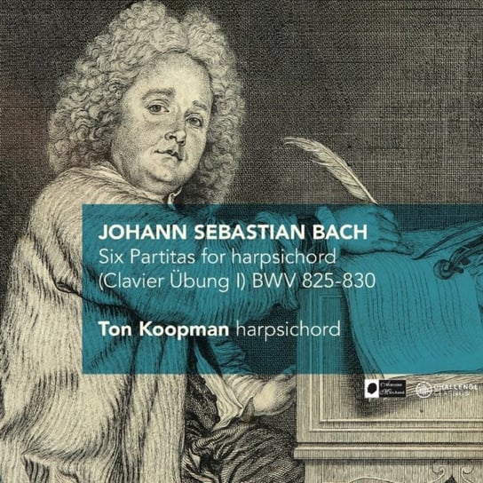 Bach: Six Partitas for harpsichord (Clavier Ubung I) BWV 825-830 Koopman Ton