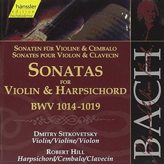 Bach: So V Harps Sitkovetsky D Hill Robert