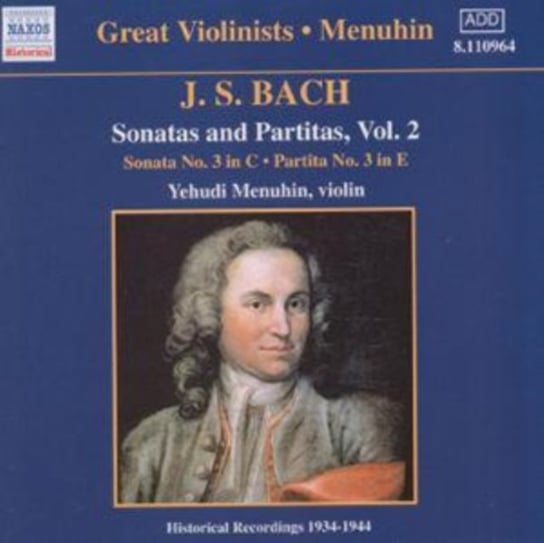 Bach: Sonatas and Partitas. Volume 2 Menuhin Yehudi