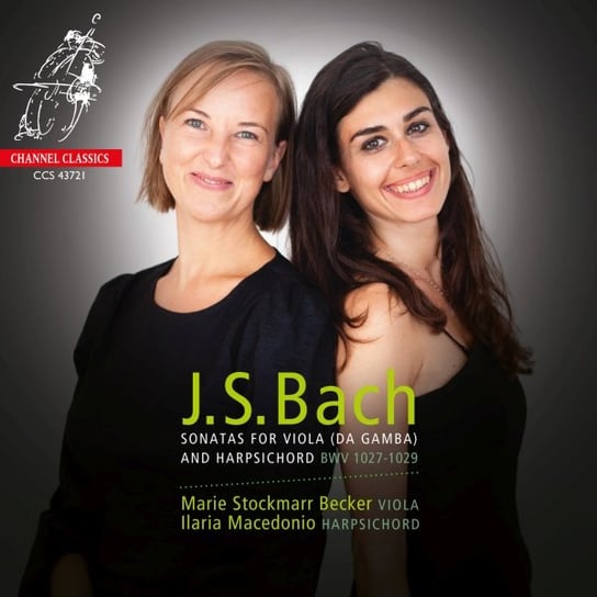 Bach: Sonatas For Viola Da Gamba And Harpsichord Stockmarr Becker Marie
