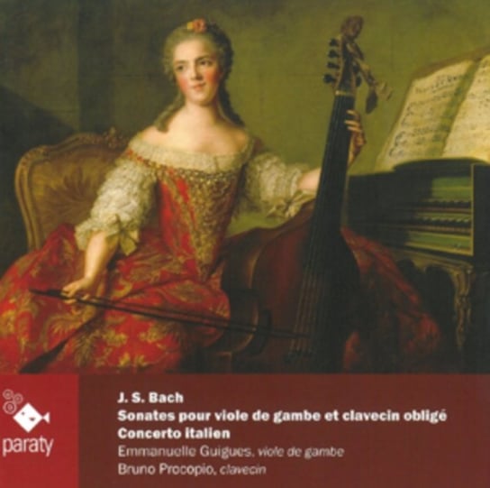 Bach: Sonates Pour Viole De Gambe Et Clavecin Oblige Guigues Emmanuelle, Procopio Bruno
