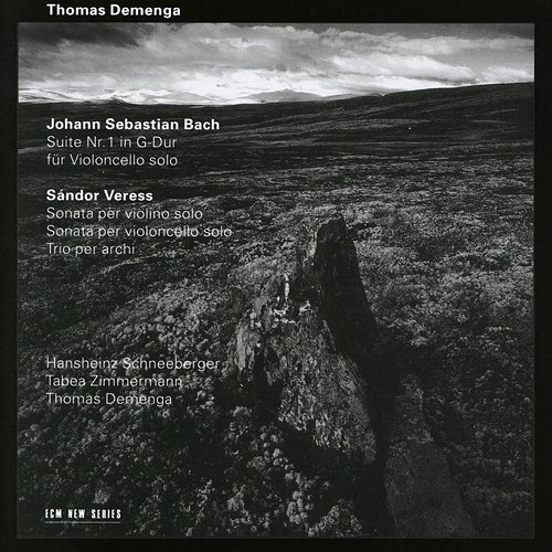 Bach: Suite Nr.1 für Violoncello solo / Veress: Sonata Thomas Demenga, Hansheinz Schneeberger, Tabea Zimmermann