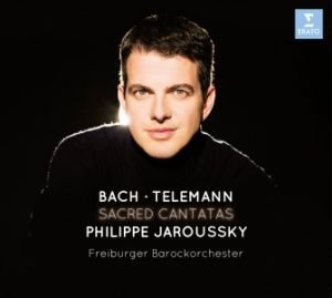 Bach Telemann Cantatas Jaroussky Philippe, Bruggemann Ann-Kathrin, Freiburger Barockorchester