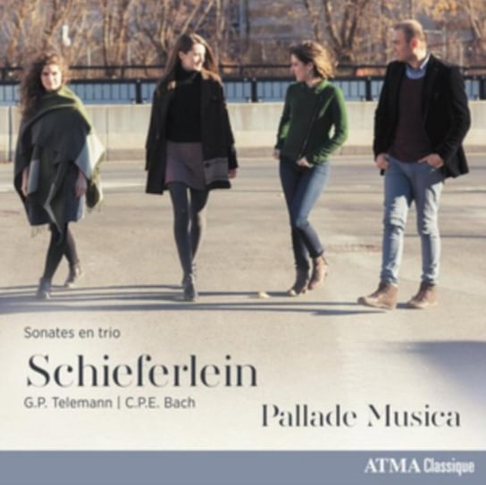 Bach/Telemann/Schieferlein: Trio Sonatas Pallade Musica