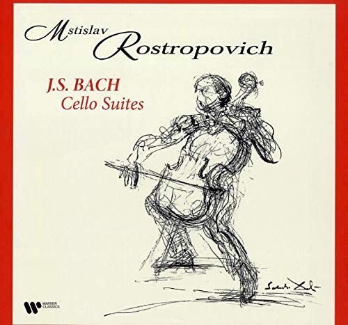 Bach The Cello Suites, płyta winylowa Mstislav Rostropovich