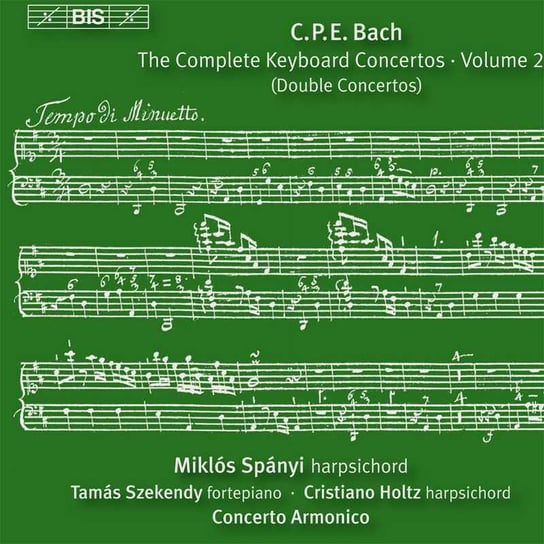 Bach: The Complete Keyboard Concertos. Volume 2 Spanyi Miklos, Concerto Armonico Budapest