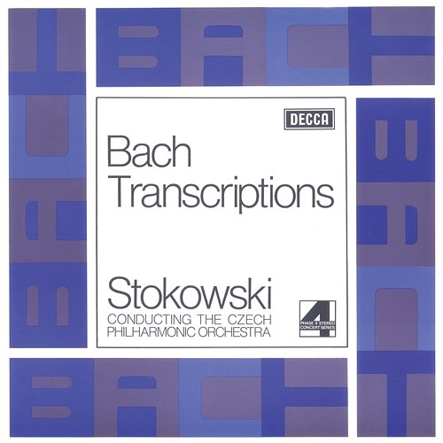 Bach Transcriptions Czech Philharmonic, Leopold Stokowski