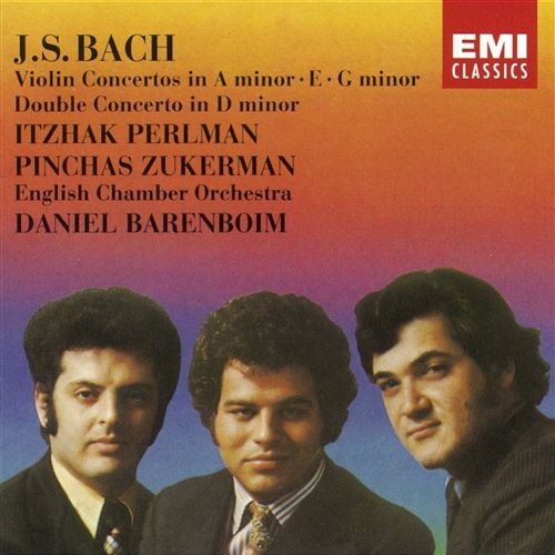 Bach: Violin Concertos & Double Concerto Itzhak Perlman, Pinchas Zukerman, English Chamber Orchestra, Daniel Barenboim