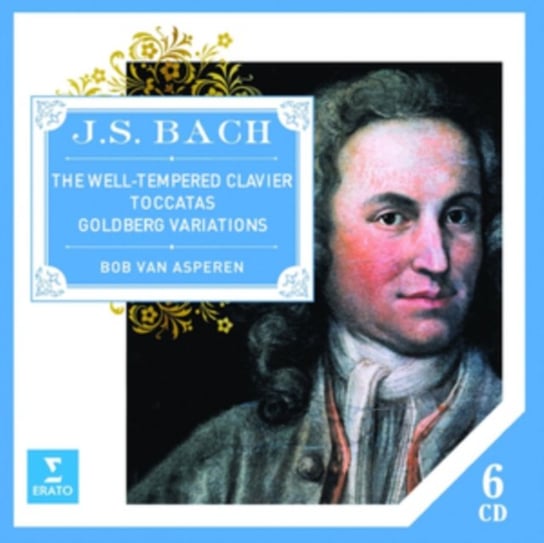 Bach: Well Tempered Clavier Goldberg Variations Toccatas Van Asperen Bob