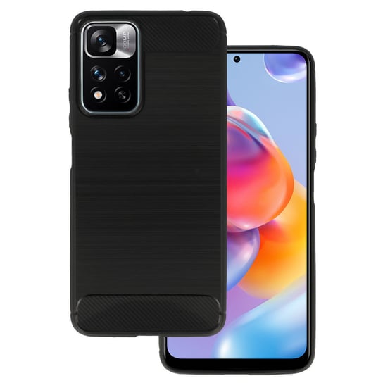 Back Case CARBON do XIAOMI REDMI NOTE 11 PRO PLUS 5G Czarny Inna marka