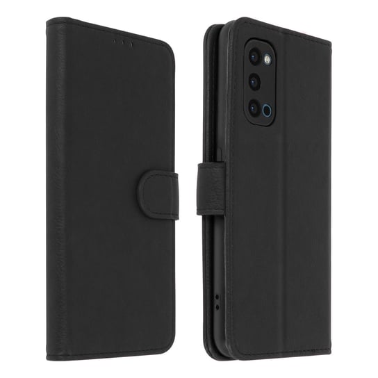 Back Cover do Oppo Reno 4 pełne etui z funkcją podstawki - czarne Avizar