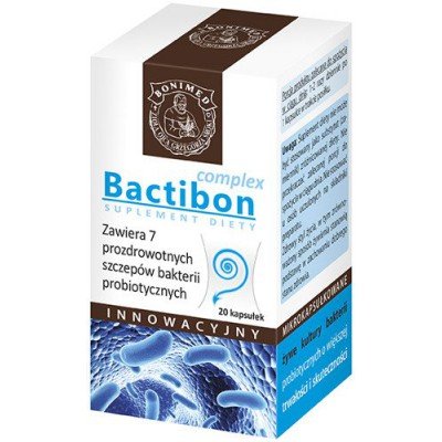 Bactibon, Complex, Suplement diety, 20 kaps. Bonimed