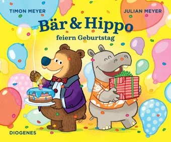 Bär & Hippo feiern Geburtstag Diogenes