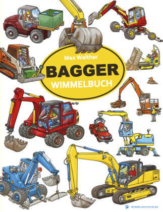 Bagger Wimmelbuch Adrian Verlag