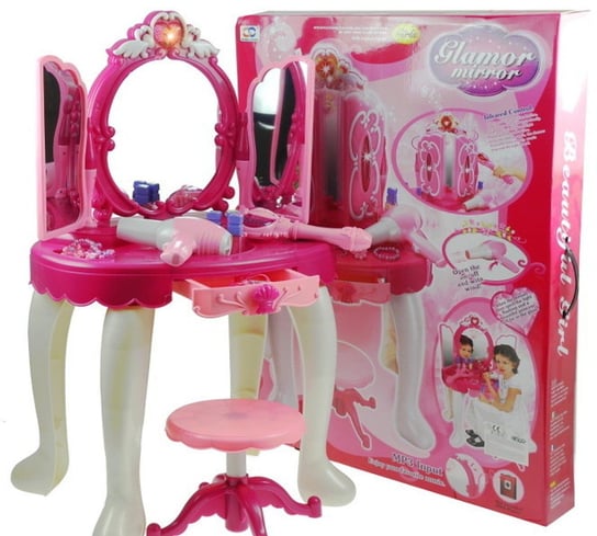 Bajkowa toaletka dla księżniczki + mp3 Lean Toys