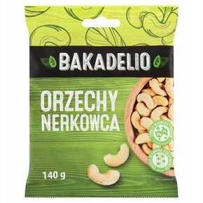 BAKADELIO ORZECHY NERKOWCA NIESOLONE 140G Bakalland