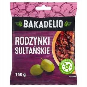 BAKADELIO RODZYNKI SUŁTANKI 150G Bakalland