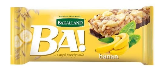 BAKALLAND BA! Baton zbożowy banan 40g Bakalland
