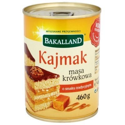 Bakalland, kajmak masa krówkowa o smaku tradycyjnym, 460 g Bakalland