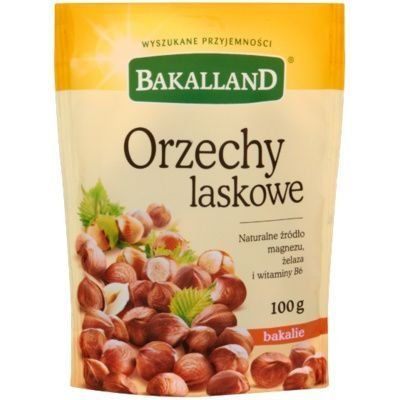 Bakalland, Orzechy laskowe, 100 g Bakalland