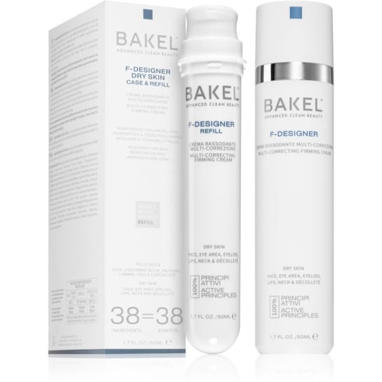 Bakel F-Designer Dry Skin Case & Refill krem ujędrniający do skóry suchej + napełnienie 50 ml Inna marka