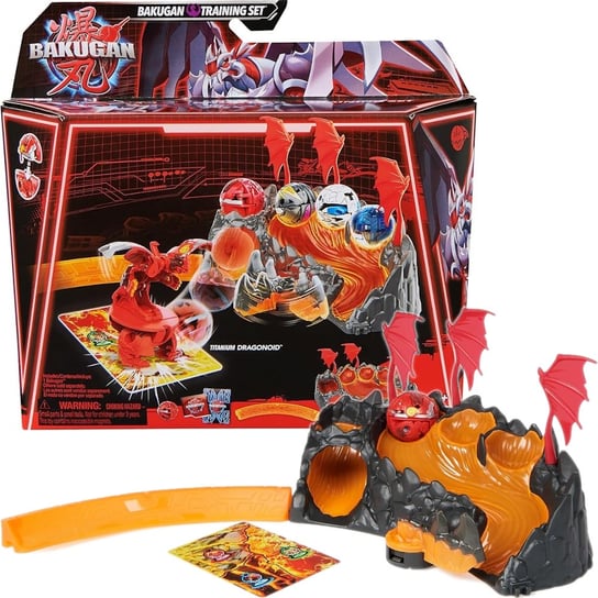 BAKUGAN 3.0 TRAINING SET ZESTAW TRENINGOWY FIGURKA PYRUS TITANIUM DRAGONOID Spin Master