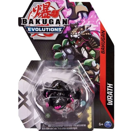 Bakugan Evolutions Figurka Bitewna Wrath i Karty Spin Master