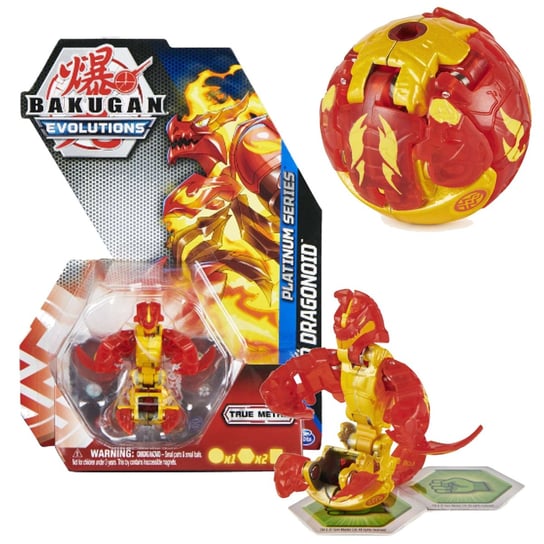 Bakugan Evolutions Platinum Neo Pyrus Dragonoid Figurka Spin Master