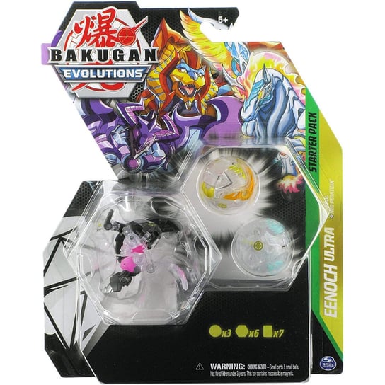 BAKUGAN EVOLUTIONS ZESTAW STARTOWY DIAMOND ULTRA EENOCH PHAROL NEO PEGATRIX Spin Master