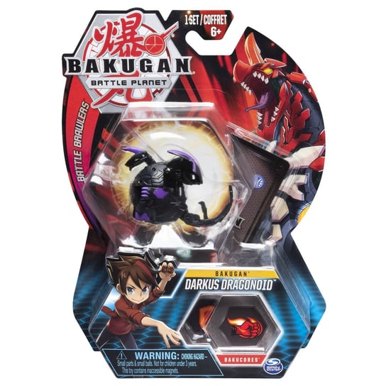 Bakugan, figurka podstawowa Darkus Dragonoid Bakugan