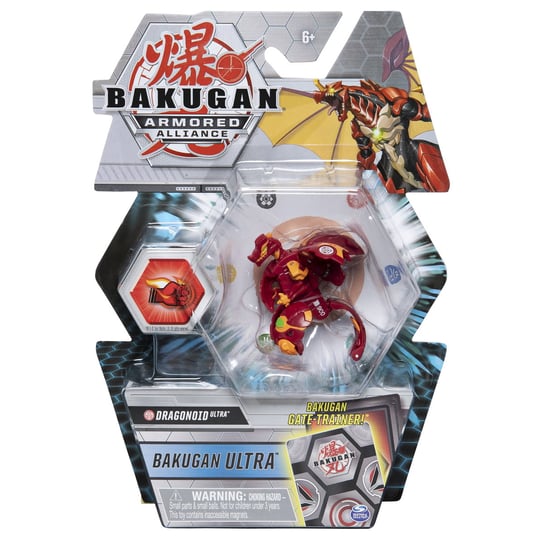 Bakugan kula delux Aromred Alliance Dragonoid Red Bakugan